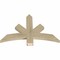 Ekena Millwork Alberta Rough Sawn Timber Gable Bracket, Douglas Fir, 36"W x 24"H x 2"D x 4"F, 16/12 Pitch GBW036X24X0204ALB00RDF - alternate 2